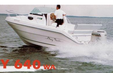 merry nautic 640wa avec 130 cv honda