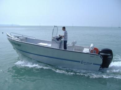 Coque bateau aluminium de 6m50 par 2m50